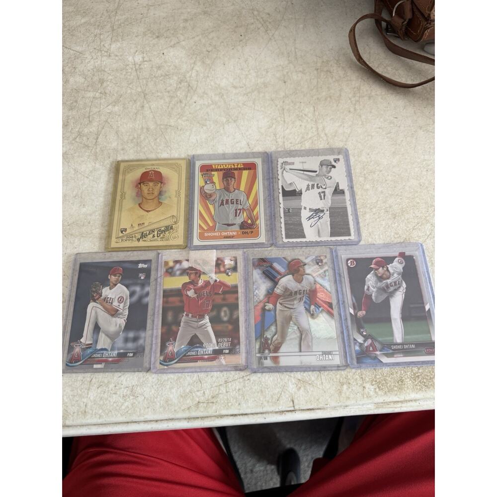 2018 Topps Shohei Ohtani Rookie Lot Bowman Best Bowman Topps